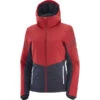 SALOMON EDGE JKT W RED CHILI/NIGHT SKY/WHITE 22