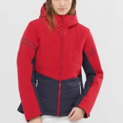 SALOMON EDGE JKT W RED CHILI/NIGHT SKY/WHITE 22 -Warm Winter Outlet Store 9 100296 edge jkt w red chili night sky white lc1561000 03