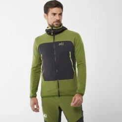 MILLET FUSION GRID HOODIE M FERN BLACK 23 -Warm Winter Outlet Store 9 101296 fusion grid hoodie m fern noir miv9024 9453 03