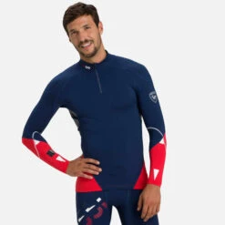 ROSSIGNOL INFINI COMPRESSION RACE TOP DARK NAVY 23 -Warm Winter Outlet Store 9 102048 infini compression race top dark navy rliml04a 715 02