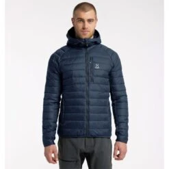 Haglöfs HAGLÖFS SPIRE MIMIC HOOD MEN TARN BLUE SOLID 23 -Warm Winter Outlet Store 9 102067 spire mimic hood men tarn blue solid 604676 45w 03