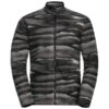 ODLO ROY GRAPHIC MIDLAYER FULL ZIP BLACK 22