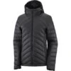 SALOMON TRANSITION DOWN HOODIE W BLACK 22