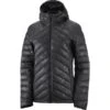 SALOMON TRANSITION DOWN HOODIE W BLACK/HE 22