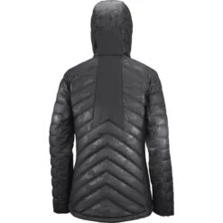 SALOMON TRANSITION DOWN HOODIE W BLACK/HE 22 -Warm Winter Outlet Store 9 102630 transition down hoodie w black he lc1603700 06