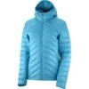 SALOMON TRANSITION DOWN HOODIE W BARRIER REEF 22