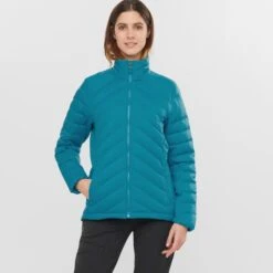 SALOMON TRANSITION DOWN JKT W BARRIER REEF 22 -Warm Winter Outlet Store 9 102636 transition down jkt w barrier reef lc1604300 03