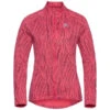 ODLO FLI LIGHT PRINT MIDLAYER FZ W PARADISE PINK 22