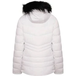 DARE 2B GLAMORIZE II JKT WHITE/BLKFUR 22 -Warm Winter Outlet Store 9 104371 glamorize ii jkt white blkfur dwp479 zue 03