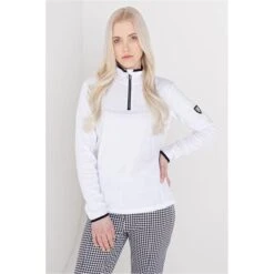 DARE 2B SAVVY HALF ZIP FLEECE WHITE 22 -Warm Winter Outlet Store 9 104767 savvy fleece white dwa502 900 03