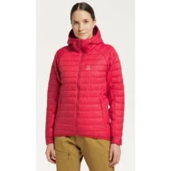 Haglöfs HAGLOFS SPIRE MIMIC JACKET WOMEN SCARLET RED 22 -Warm Winter Outlet Store 9 105906 spire mimic jacket women scarlet red 604677 4mm 03