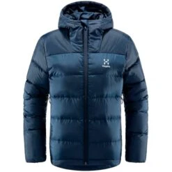 Haglöfs HAGLOFS BIELD DOWN HOOD WOMEN TARN BLUE 22