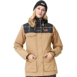 PICTURE KATE JKT TAN BROWN 22 -Warm Winter Outlet Store 9 106948 kate jkt tan brown wvt185 c 03