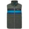COTOPAXI M FUEGO DOWN VEST SPRUCE STRIPES 23
