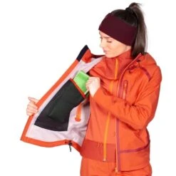 AYAQ LONAK HARDSHELL JKT W ORANGE SUNRISE 23 -Warm Winter Outlet Store 9 109490 lonak w orange sunrise ln jk w sn 03