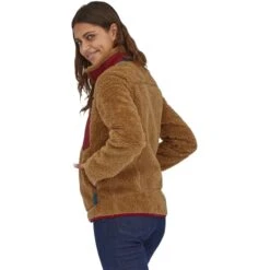 PATAGONIA W'S CLASSIC RETRO-X JKT NEST BROWN W/WAX RED 23 -Warm Winter Outlet Store 9 110554 w s classic retro x jkt nest brown w wax red 23074 nbwa 03