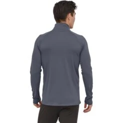 PATAGONIA M'S CAPILENE MIDWEIGHT ZIP NECK SMOLDER BLUE 23 -Warm Winter Outlet Store 9 110807 m s capilene midweight zip neck smolder blue 44447 smdb 03