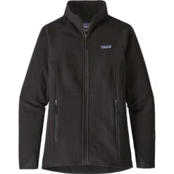 PATAGONIA W'S R2 TECHFACE JKT BLACK 23