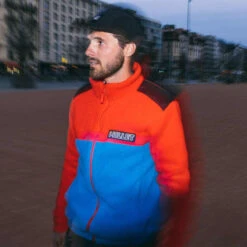 MILLET HERITAGE FLEECESHEEP JKT M ELECTRIC BLUE/RED 23 -Warm Winter Outlet Store 9 111338 heritage fleecesheep jktm electric blue red miv9304 9779 02