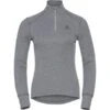 ODLO ACTIVE WARM ECO BL TOP TURTLE NECK L/S HALF ZIP W ODLO STEEL GREY MELANGE 23