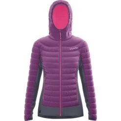 CAMP HYBRID JKT LADY PURPLE/ASPHALT GREY/MAGENTA 23