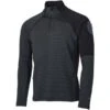 TERNUA LEMIK 1/2 ZIP M WHALES GREY/BLACK 23