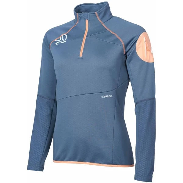 TERNUA BERLANA 1/2 ZIP W DEEP LAKE 23 1 TERNUA BERLANA 1/2 ZIP W DEEP LAKE 23