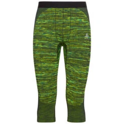 ODLO BLACKCOMB ECO BL BOTTOM 3/4 LIME GREEN/SPACE DYE 23