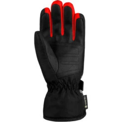 REUSCH FLASH GORE-TEX JR BLCK/BLCK MEL/FIRE RED 23 -Warm Winter Outlet Store 9 113062 flash gore tex jr blck blck mel fire red 6261305 7680 03