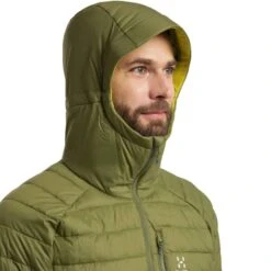 Haglöfs HAGLÖFS SPIRE MIMIC HOOD M OLIVE GREEN 23 -Warm Winter Outlet Store 9 113424 spire mimic hood m olive green 604676 4vy 05