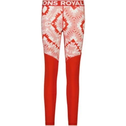 MONS ROYALE W CASCADE MERINO FLEX LEGGING RETRO RED NORDTEK 23