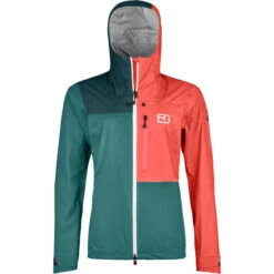 ORTOVOX 3L ORTLER JACKET W PACIFIC GREEN 23