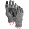 ORTOVOX FLEECE LIGHT GLOVE W BLACK STEEL BLEND 23