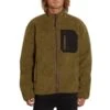 VOLCOM MUZZER FUZZAR ZIP SERVICE GREEN 23