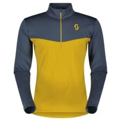 SCOTT PULLOVER M'S DEFINED LIGHT METAL BLUE/MELLOW YELLOW 23
