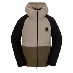 VOLCOM V-SCIENCE FULL ZIP DARK KHAKI 23