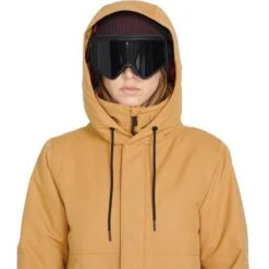 VOLCOM PAXSON 2L TDS INF PARKA W CARAMEL 23 -Warm Winter Outlet Store 9 115516 paxson 2l tds inf parka caramel h0452304 crl 05