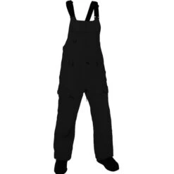 VOLCOM CRESTON 3D STRETCH BIB OVERALL W BLACK 23