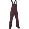 VOLCOM SWIFT BIB OVERALL W BLACK PLUM 23