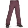 VOLCOM FROCHICKIDEE INS PANT BLACK PLUM 23