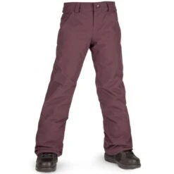 VOLCOM FROCHICKIDEE INS PANT BLACK PLUM 23