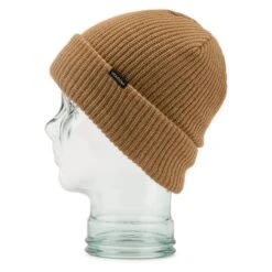 VOLCOM POLAR LINES BEANIE CARAMEL 23