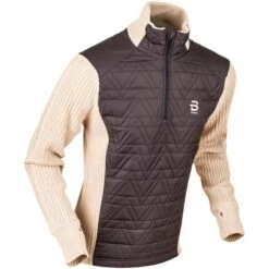 DAEHLIE SWEATER HALF ZIP COMFY MEN PEYOTE 23