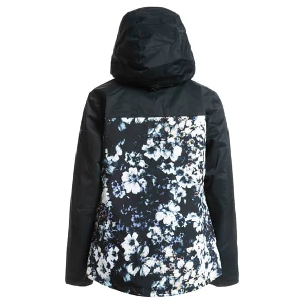 ROXY JETTY BLOCK JK TRUE BLACK BLACK FLOWERS 23 2 ROXY JETTY BLOCK JK TRUE BLACK BLACK FLOWERS 23 - Image 2
