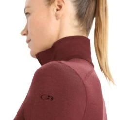 ICEBREAKER 200 OASIS LS HALF ZIP ESPRESSO 23 -Warm Winter Outlet Store 9 116040 200 oasis ls half zip espresso ib104380 064 05