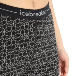 ICEBREAKER 250 VERTEX LEGGINGS ALPINE GEO W BLACK/SNOW 23 -Warm Winter Outlet Store 9 116713 250 vertex leggings wblack snow ib0a56ic 672 04