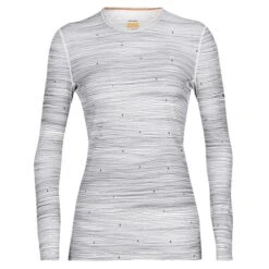 ICEBREAKER 200 OASIS LS CREWE SKI W SNOW/MIDNIGHT 23