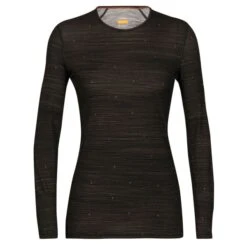 ICEBREAKER 200 OASIS LS CREWE SKI W BLACK/CL 23