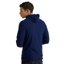 ICEBREAKER DESCENDER LS ZIP HOOD M ROYAL NAVY 23 -Warm Winter Outlet Store 9 116735 descender ls zip hood m royal navy ib104854 466 03