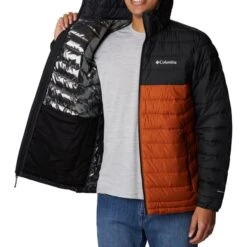 COLUMBIA POWDER LITE HOODED JKT WARM XOPPER BL 23 -Warm Winter Outlet Store 9 116792 1693931 858 03